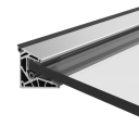 Aluminiumkanal dach profil 100x80mm +2° ETA